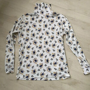 Vintage - Cottagecore Floral  Layering Turtleneck